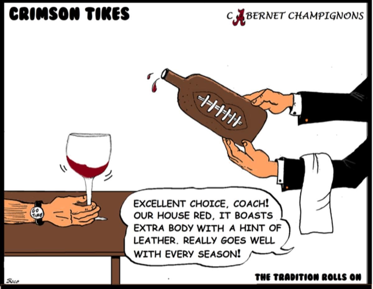 The Sunday Crimson Tikes: Cabernet Champignons - Vimarsana News