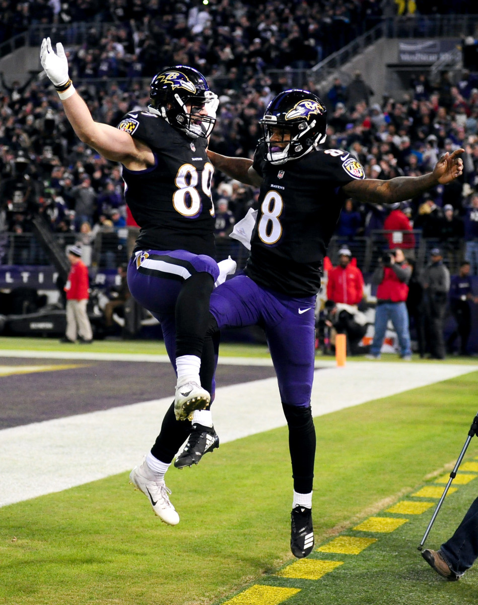 Mark Andrews Rates High, No Wide Receivers for Ravens Sports