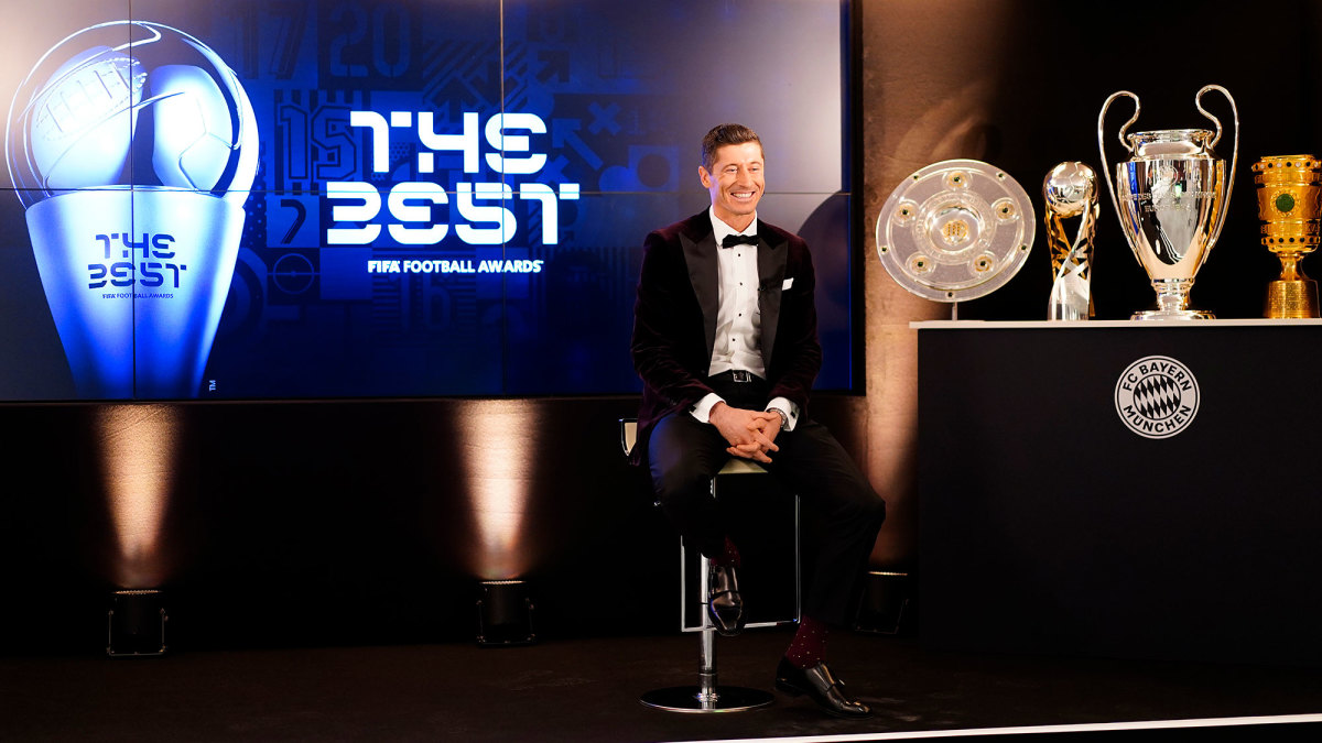 Robert Lewandowski won FIFA's player of the year