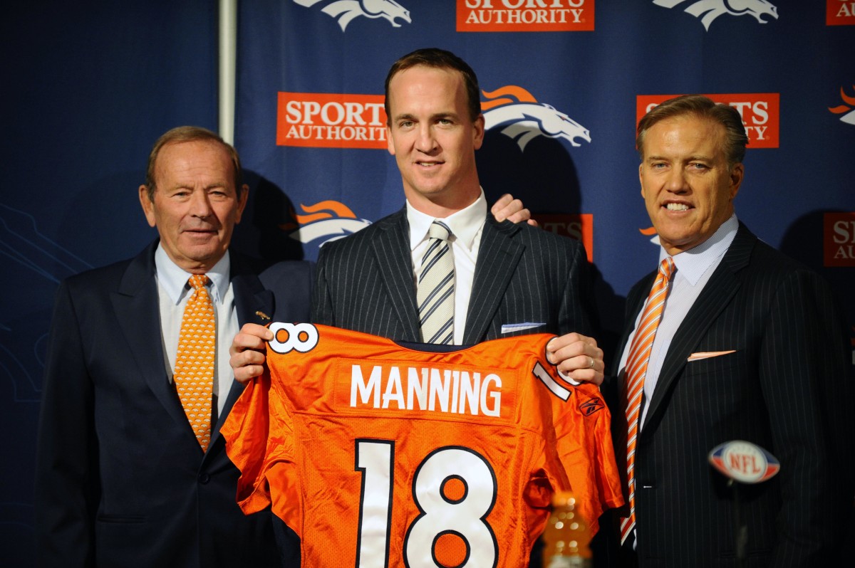 Peyton Manning, John Elway, Pat Bowlen