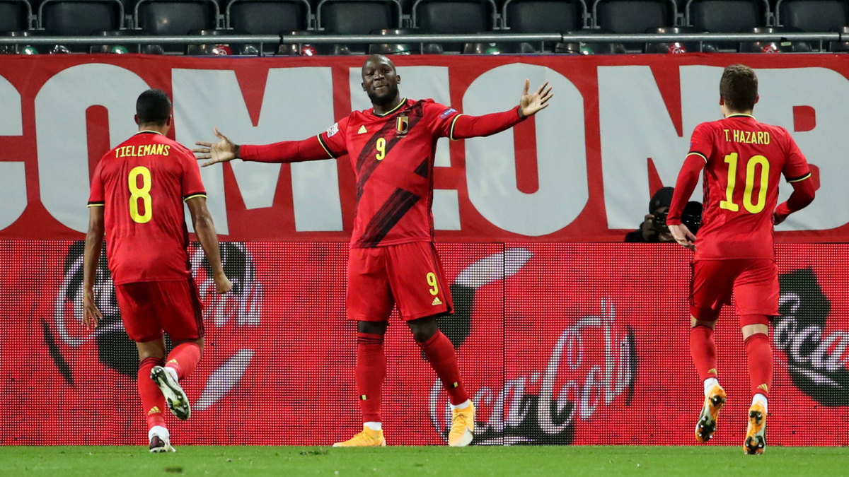 Belgium is led by Romelu Lukaku