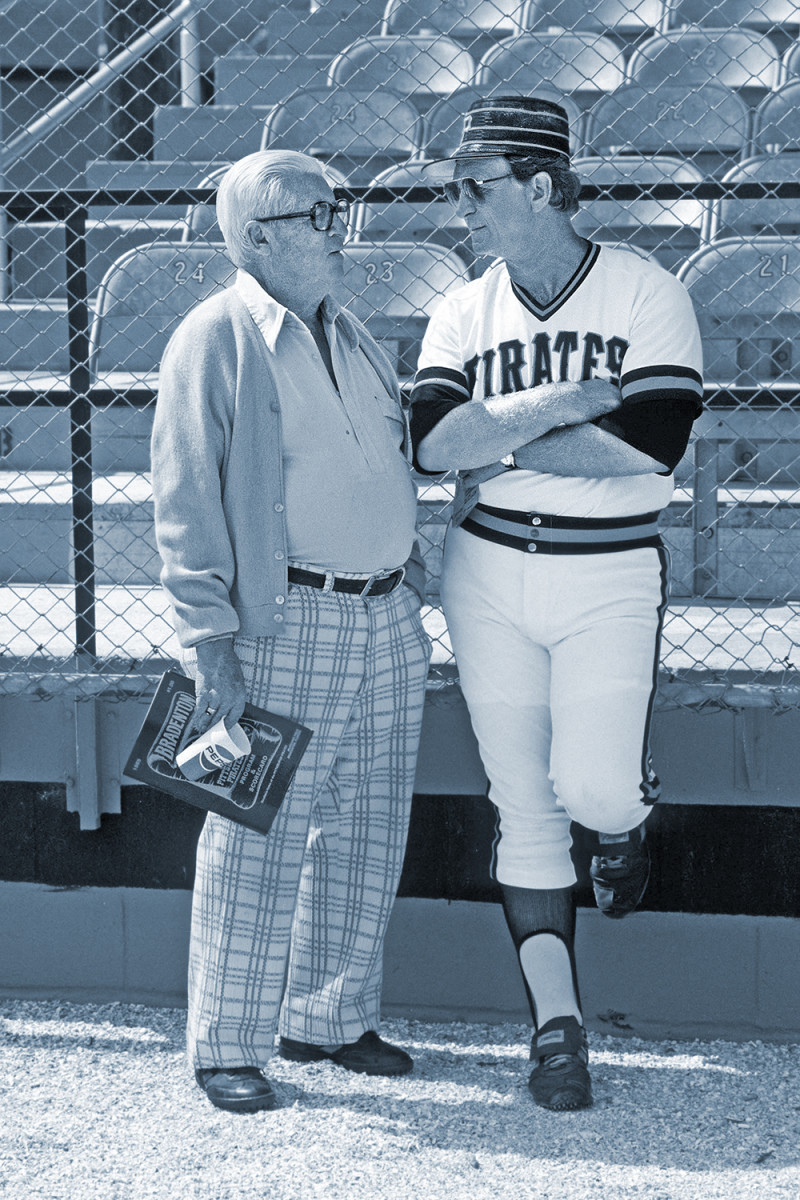 Cruz was discovered by, and apprenticed under, Haak (with Pittsburgh manager Chuck Tanner).