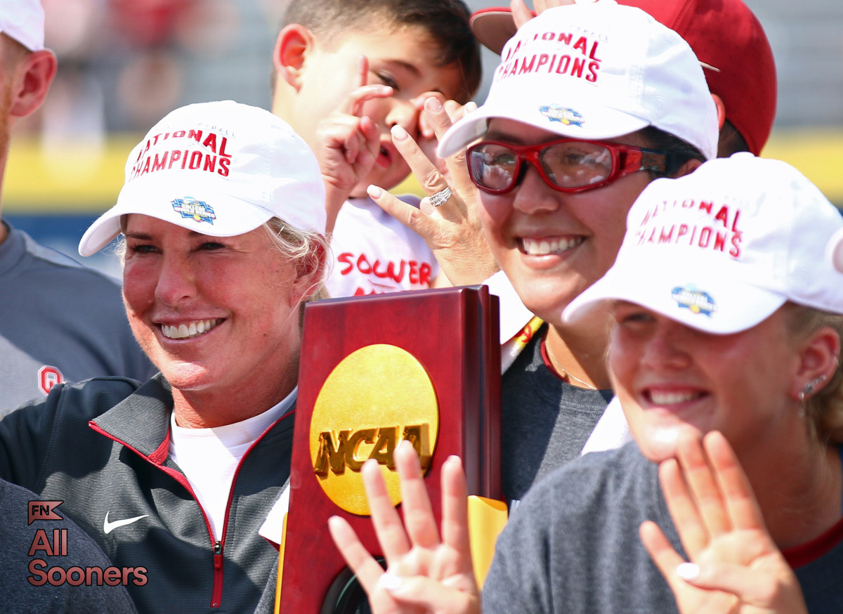 Patty Gasso and her latest trophy