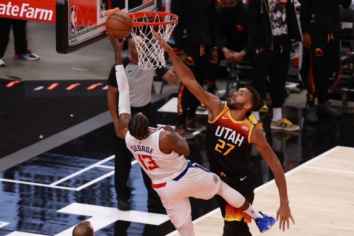 NBA Playoffs Jazz-Clippers: Watch Paul George Huge Slam Dunk - Vimarsana News