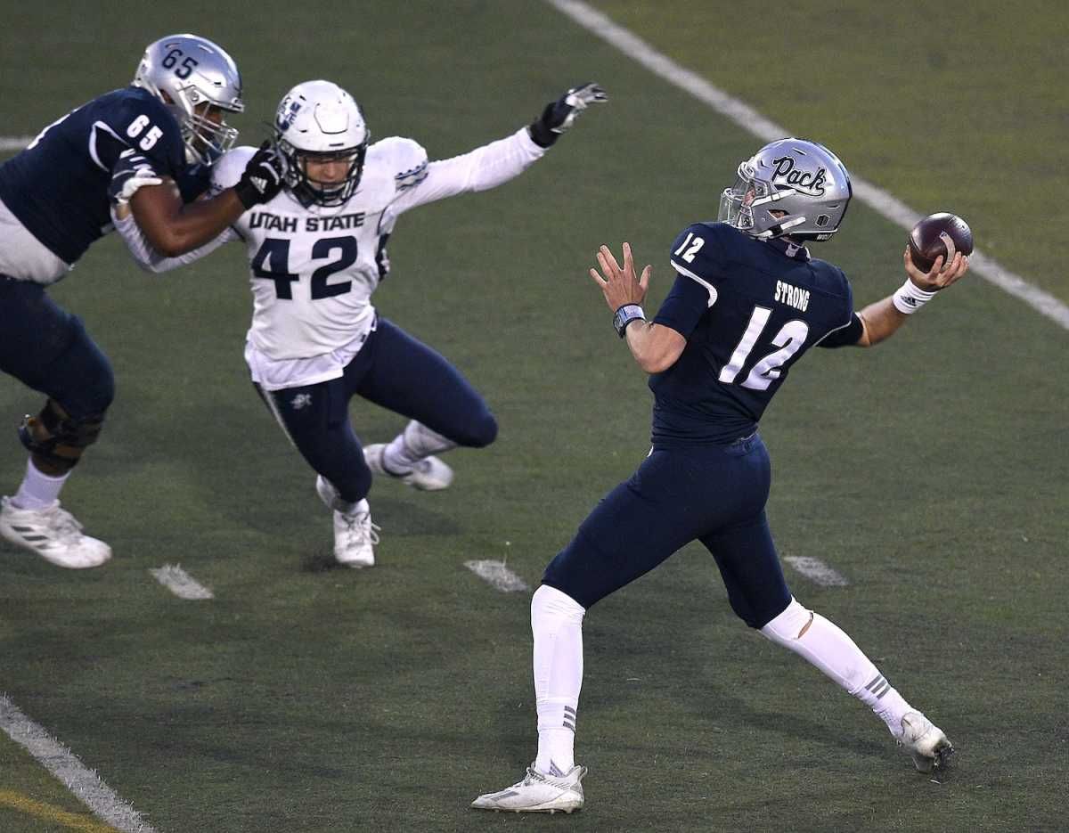 NFL Draft Profile: Carson Strong, Quarterback, Nevada Wolf Pack - Visit NFL Draft on Sports Illustrated, the latest news coverage, with rankings for NFL Draft prospects, College Football, Dynasty and Devy Fantasy