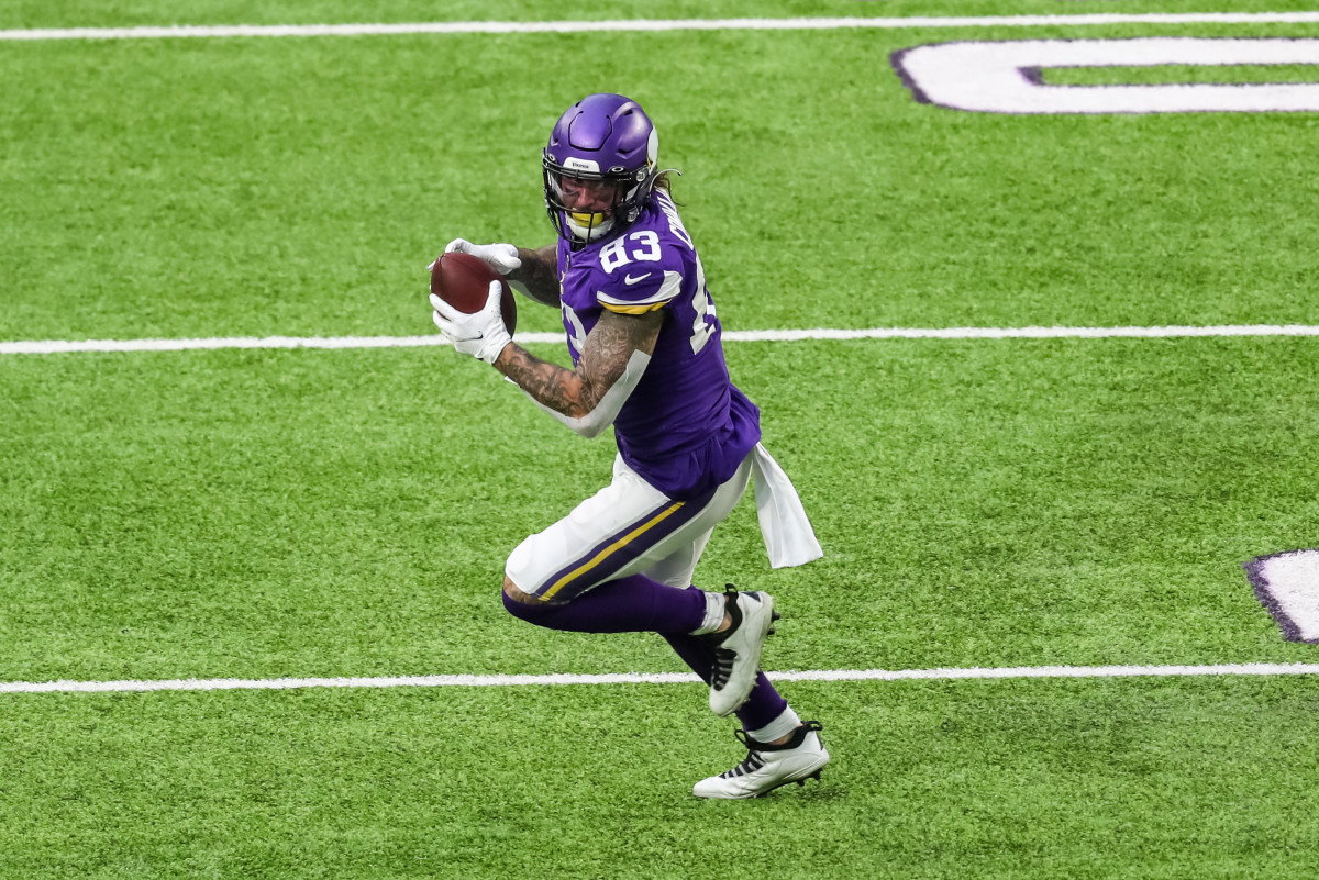 Why Tyler Conklin will be the 1B to Irv Smith Jr.'s 1A at tight end for