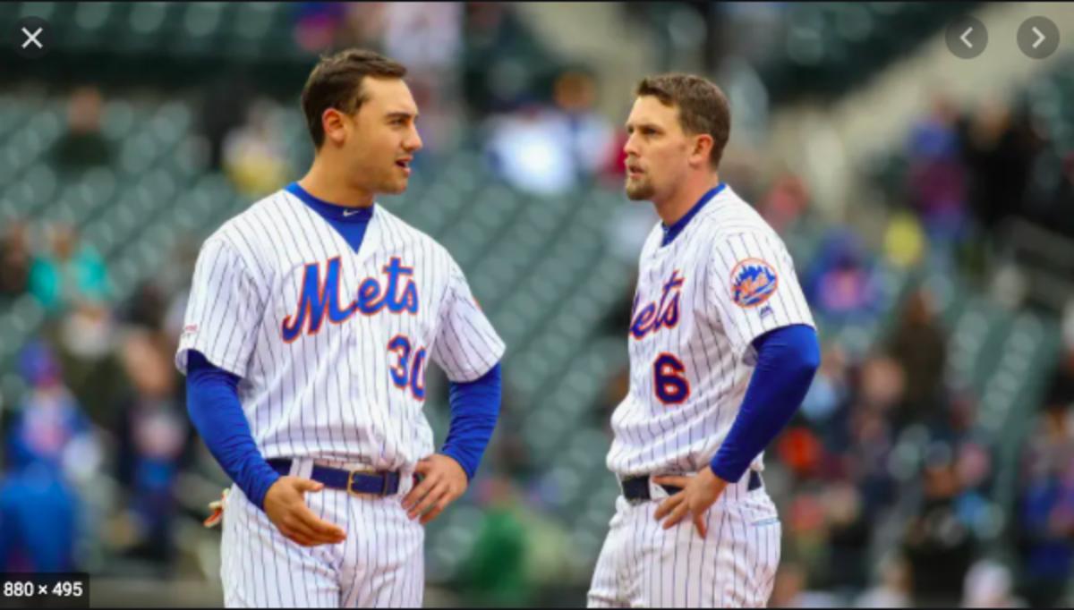 New York Mets right fielder Michael Conforto and second baseman Jeff McNeil