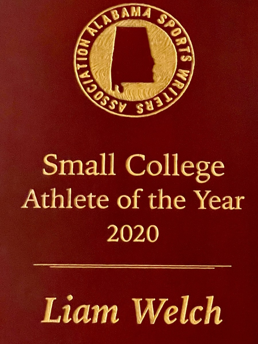 2020 ASWA Small College Athlete of the Year: Liam Welch