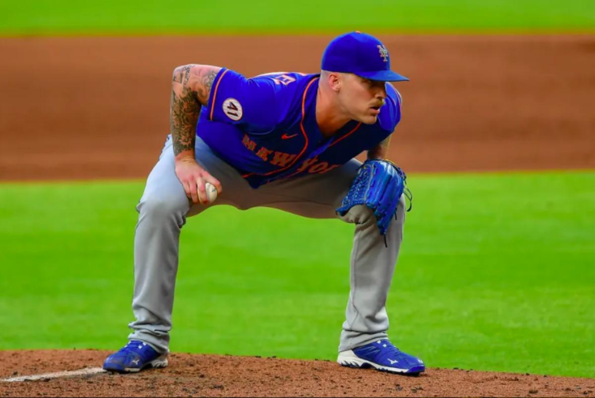 New York Mets pitcher Sean Reid-Foley