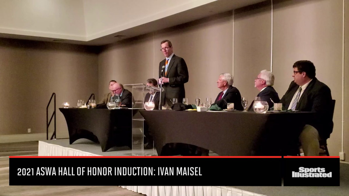 Ivan Maisel Inducted Into the Alabama Sports Writers Association's Hall of Honor
