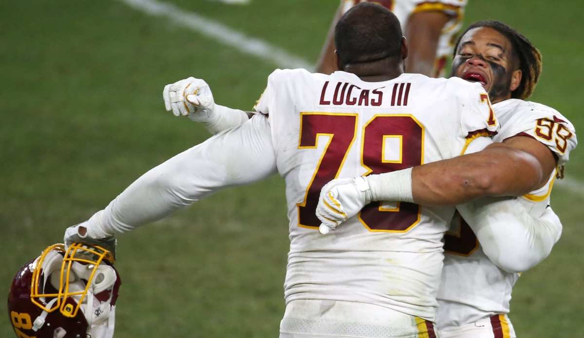 'Life Comes At You Fast' Washington Commanders OT Cornelius Lucas
