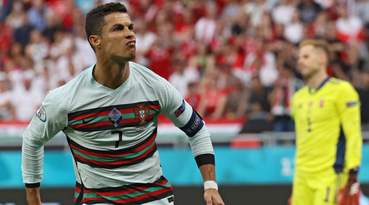 Cristiano Ronaldo Goal Video Portugal Star Becomes Top Euros Scorer Sports Illustrated