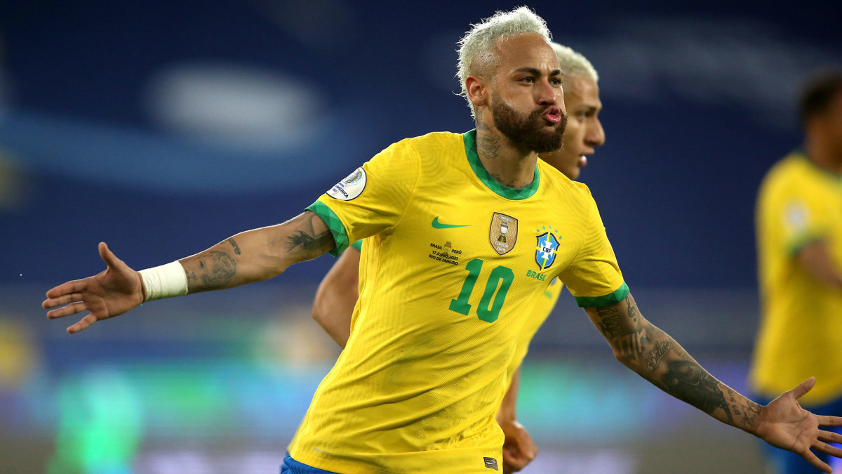 Neymar inches closer to Pelé&#39;s Brazil all-time goal record (VIDEO) - Sports  Illustrated