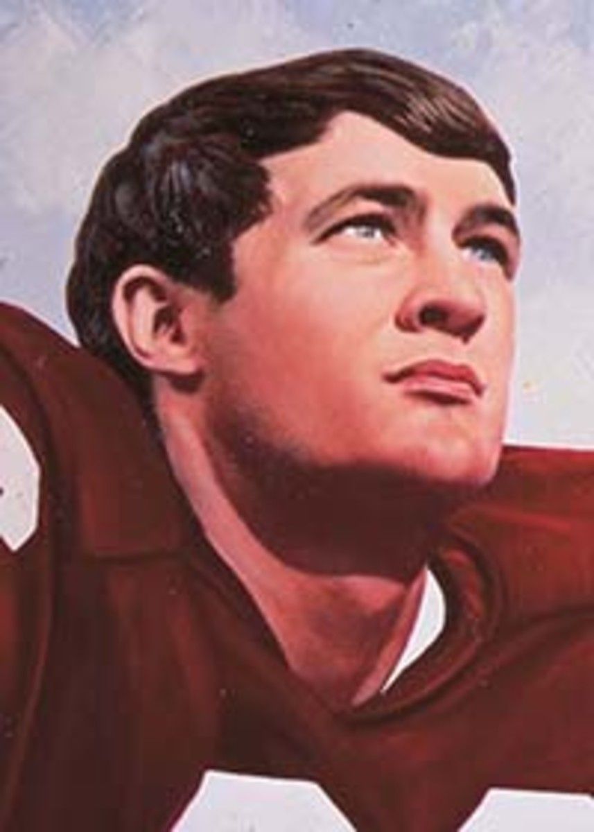Steve Owens Heisman portrait
