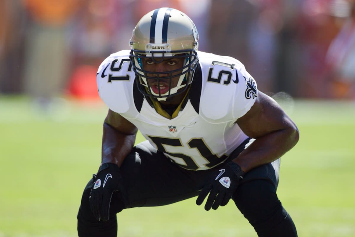 Saints LB Jonathan Vilma