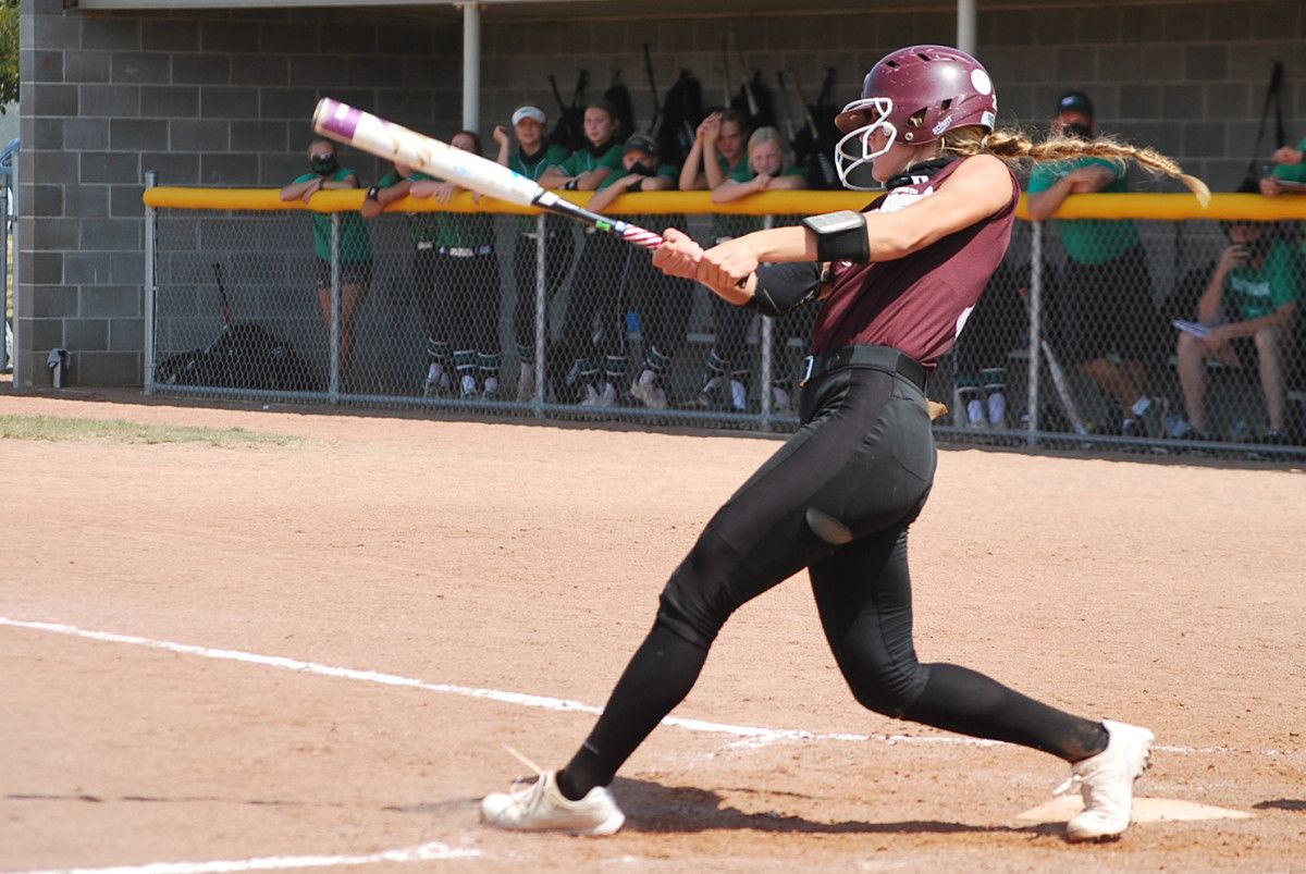 Jordyn Bahl at the plate