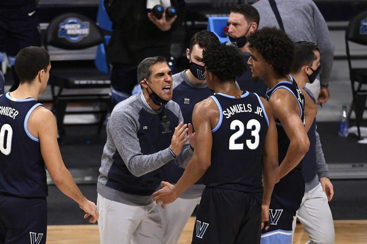 Villanova basketball coach and Hall of Fame inductee Jay Wright has won two national mens basketball titles