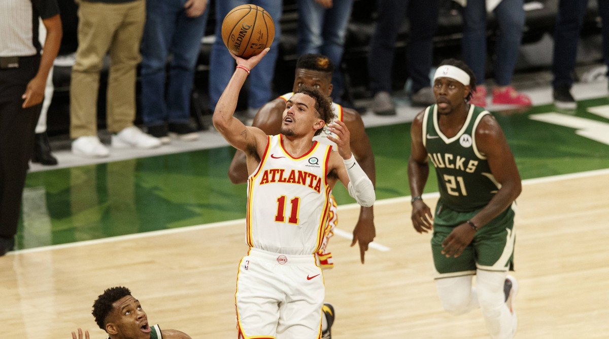 Atlanta Hawks guard Trae Young