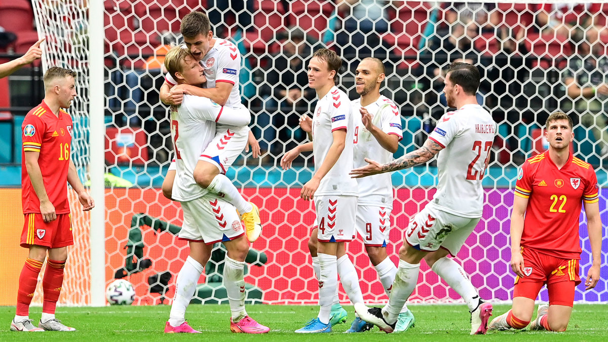 Denmark Onto Euro Quarterfinals Can Dream Of Much More Sports Illustrated