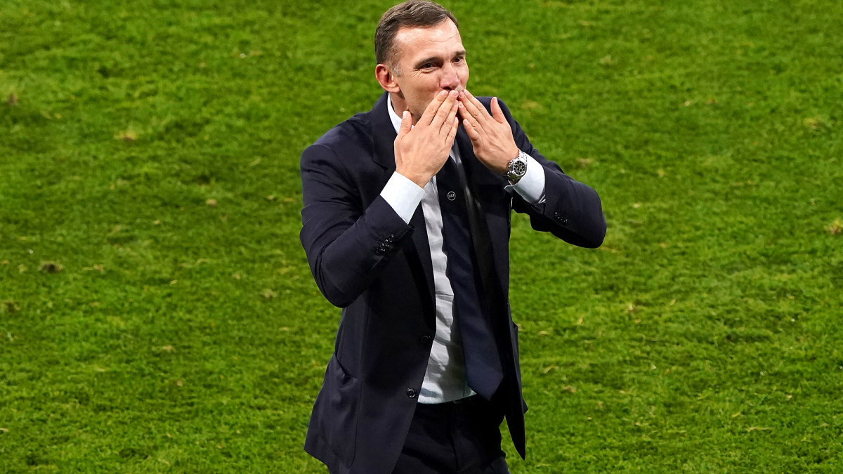 Ukraine manager Andriy Shevchenko