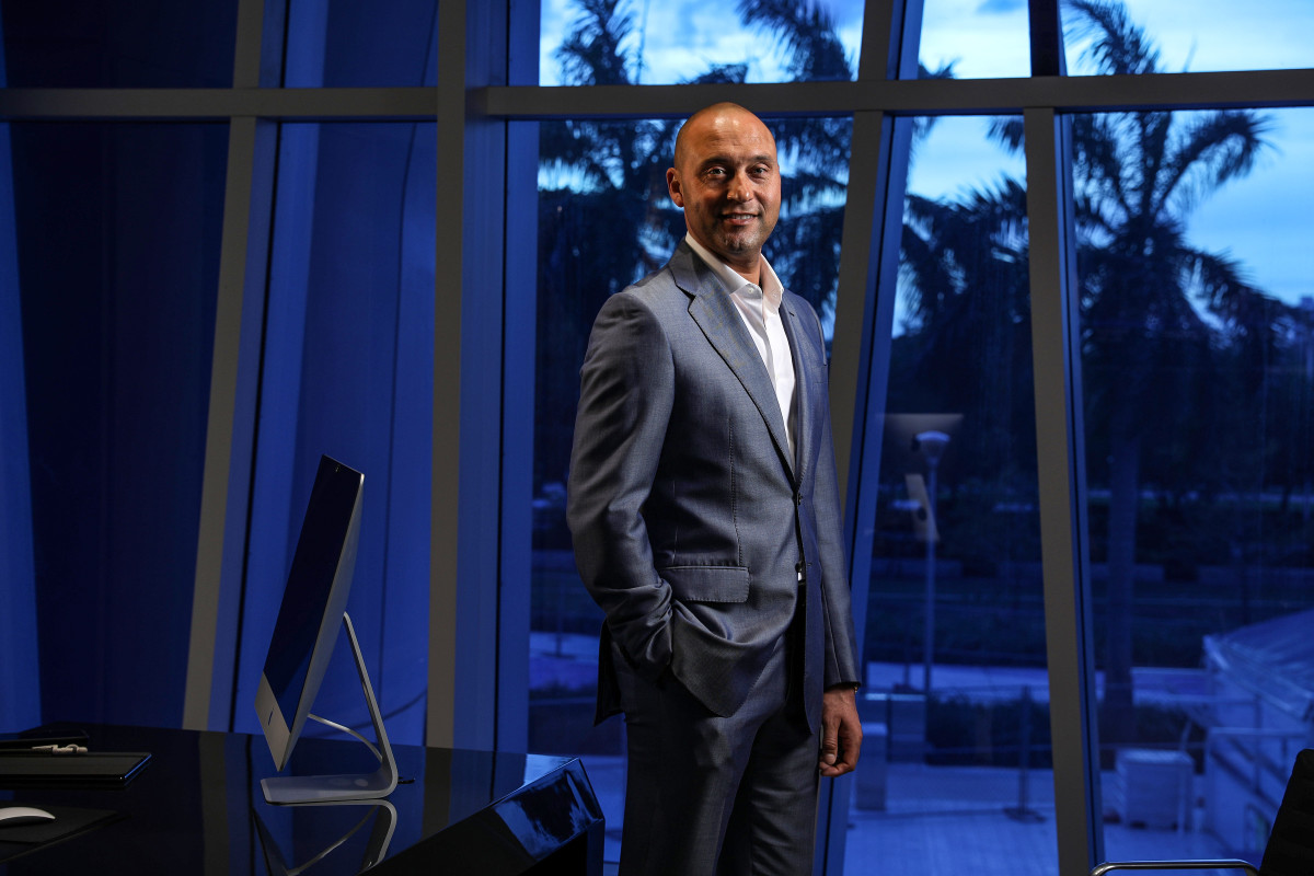 Derek Jeter is the chief executive officer and a part owner of the Miami Marlins