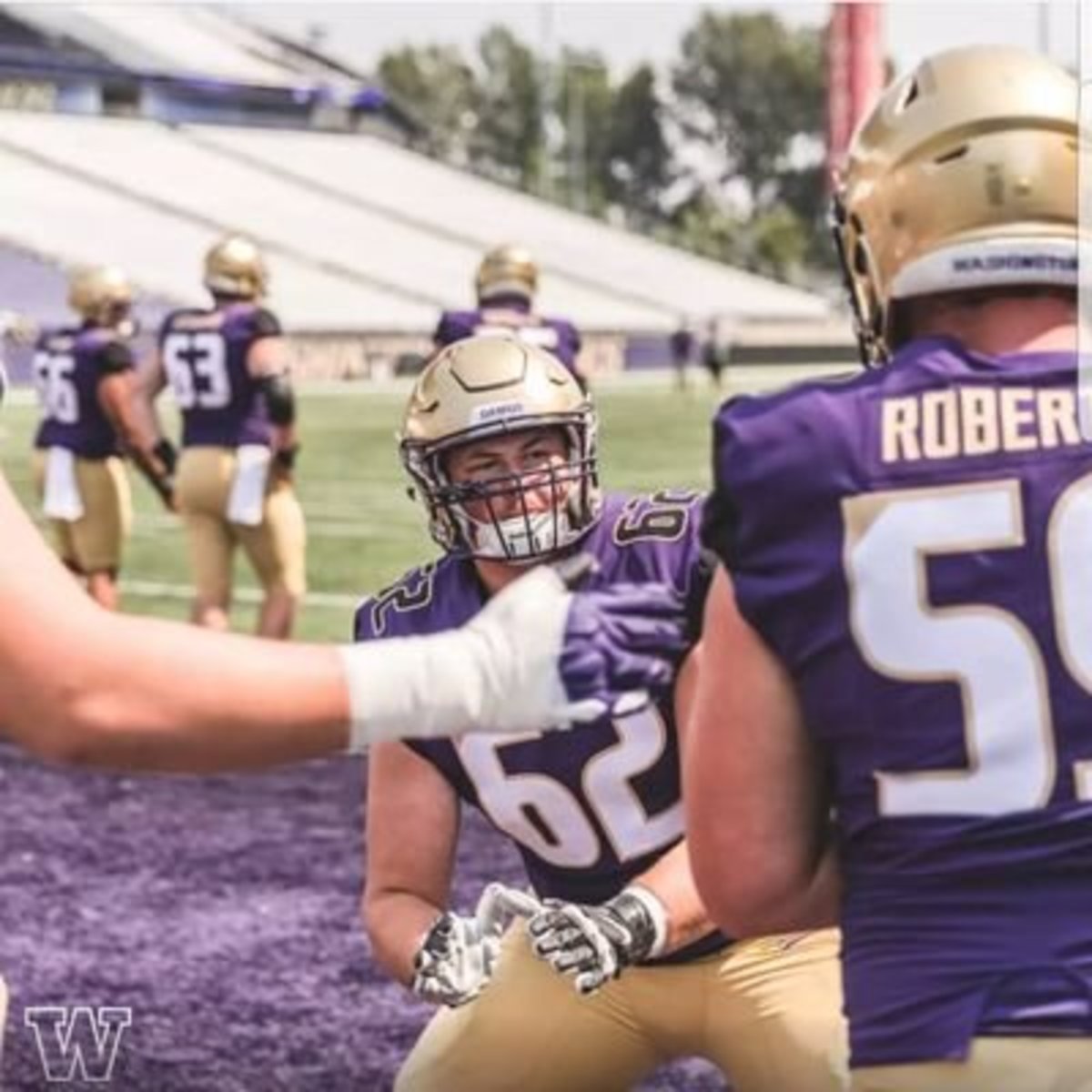 Noah Hellyer still awaits his first UW game action after three years in the program.