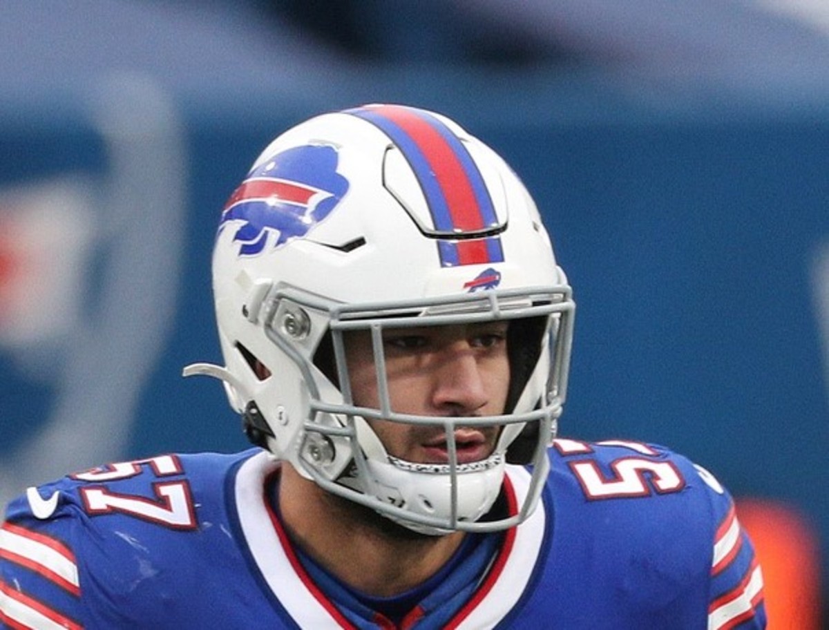 Bills defensive end A.J. Epenesa is looking and feeling stronger than he did as a rookie last season.