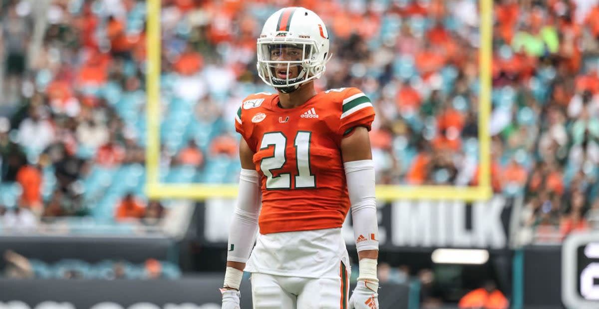 Bubba Bolden has flashed a ton of potential during his time on the Hurricanes defense.