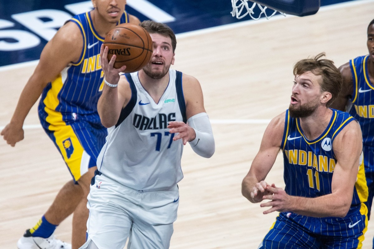 Paimkite „Mavericks“ Luca Doncic ir Slovėnijos žingsniuotojus Domontą Saponį ir Lietuvą