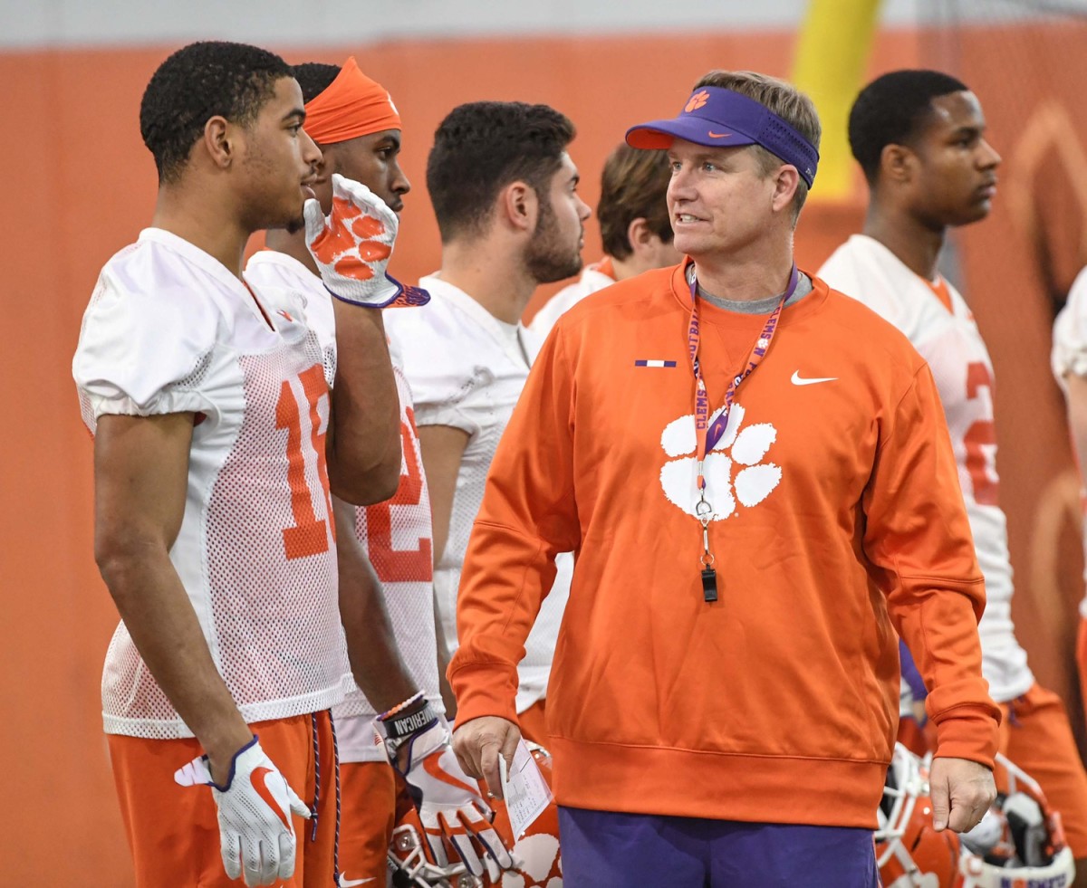 2023 S Jack Luttrell Visits Clemson Tigers Campus Sports Illustrated