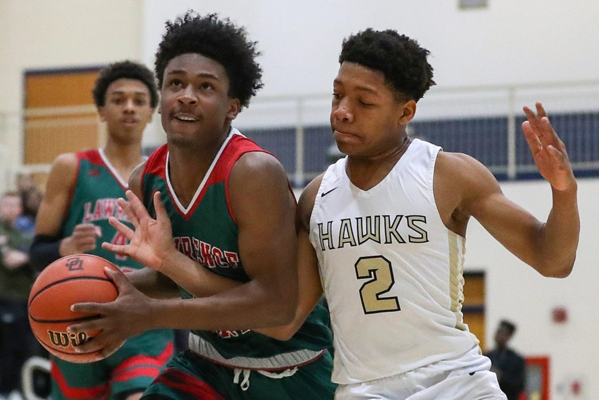 Omar Cooper (left) is also a basketball standout at Lawrence North. (Grace Hollars/USA Today Sports)
