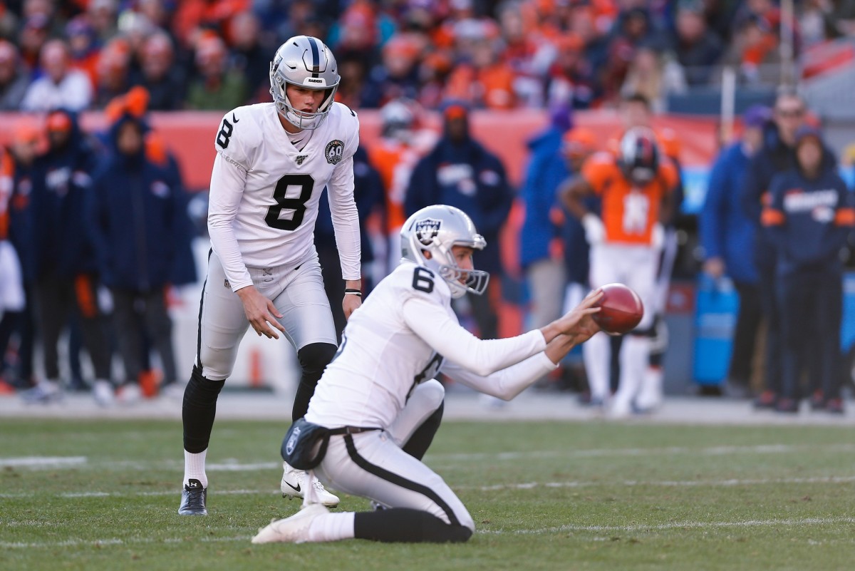 The Las Vegas Raiders have the best K/P combination in the NFL with Daniel Carlson, A.J. Cole.