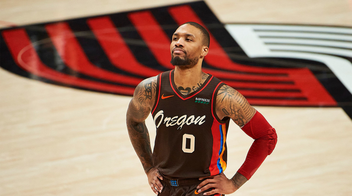 Portland Trail Blazers guard Damian Lillard