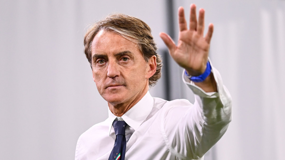 Italy manager Roberto Mancini
