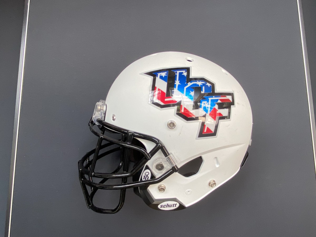 UCF's Patriotic Helmet