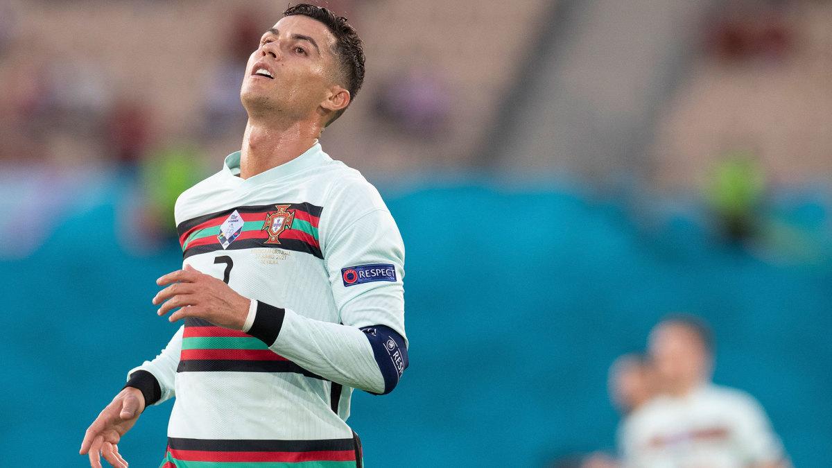 Cristiano Ronaldo and Portugal lost to Belgium at the Euros