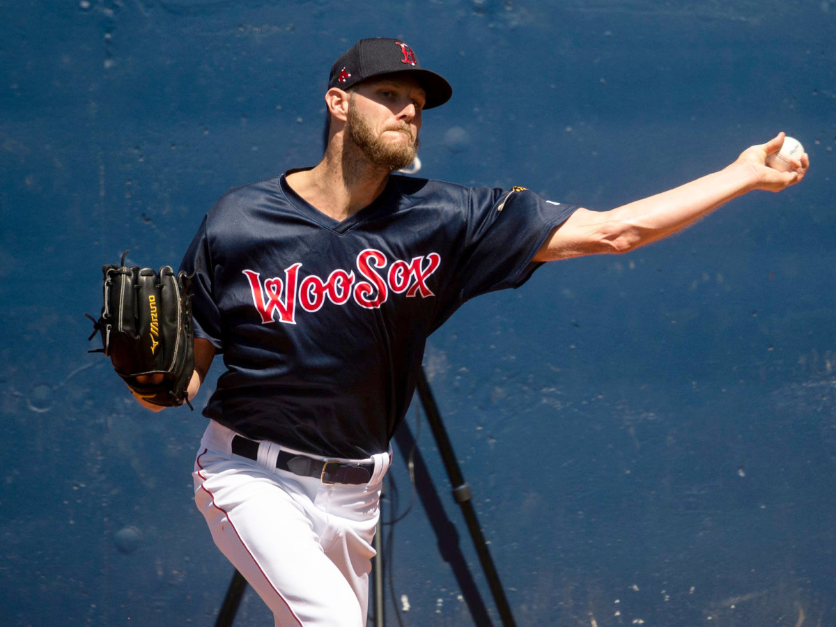 Chris Sale minor-league rehab bullpen