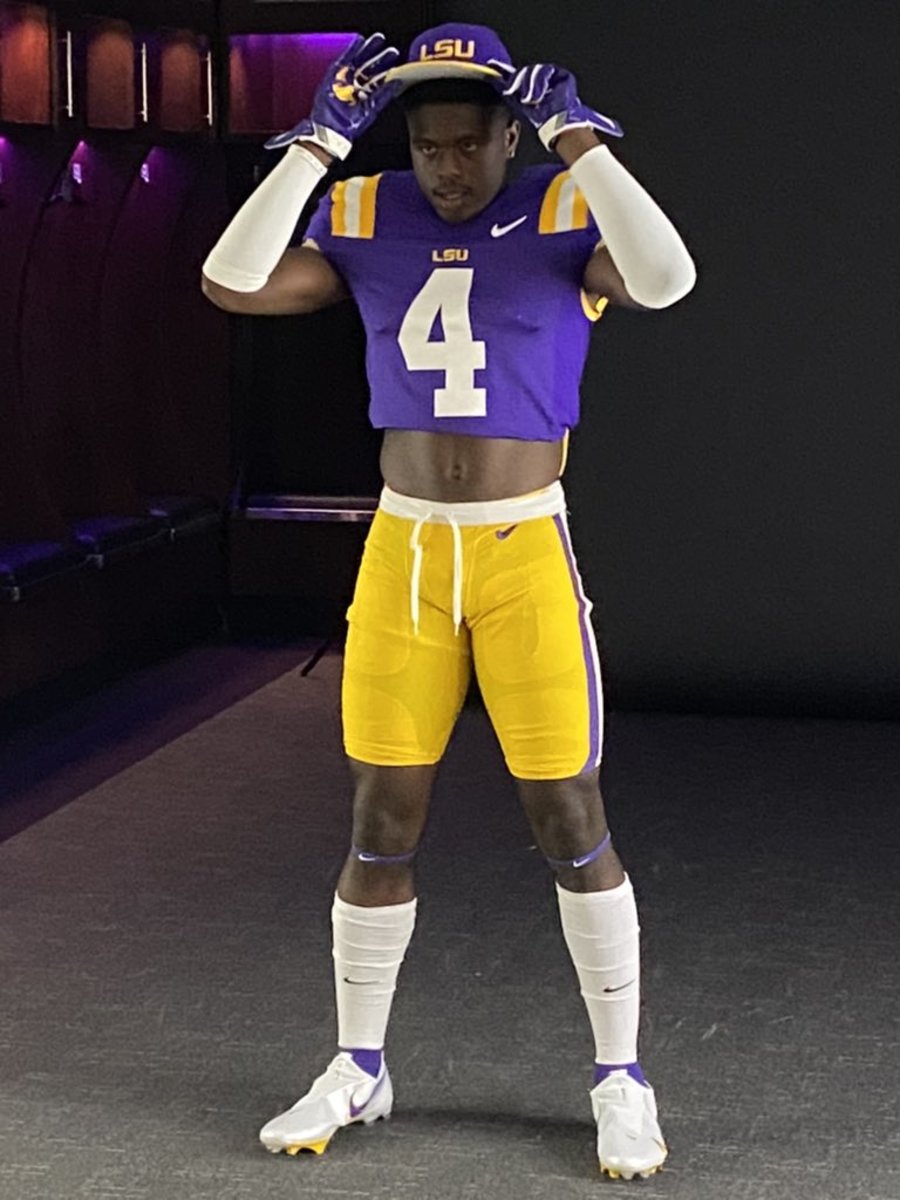 Owens on a visit to LSU this summer.