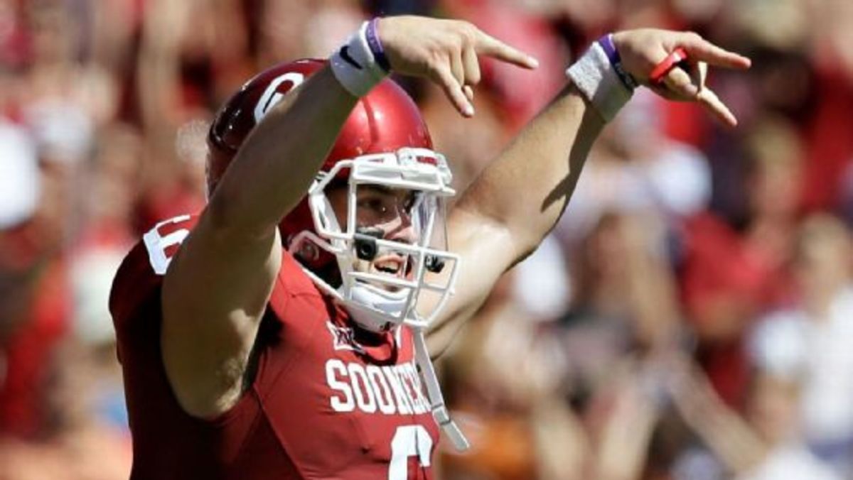 Texas Longhorns,Cleveland Browns,Baker Mayfield,Oklahoma Sooners,News,Big 1...