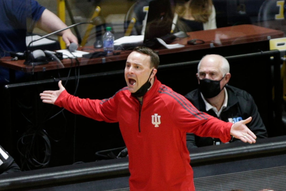 Archie Miller was 2-8 against ranked teams during his final season as head coach at Indiana. (USA TODAY Sports)