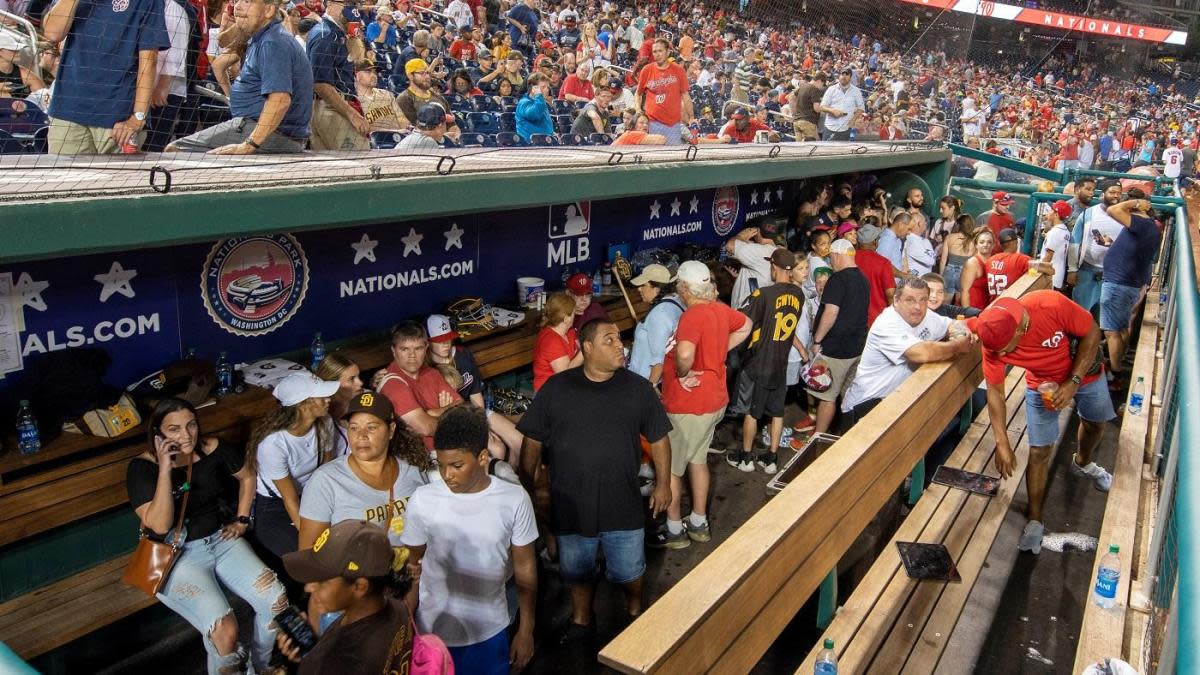 Nationals Park Shooting 3 Injured, Padres at Washington MLB Game Suspended Sports Illustrated