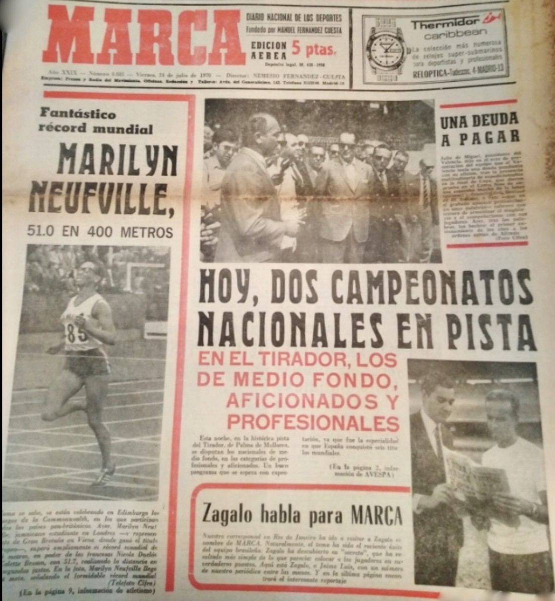 Spanish newspaper headines