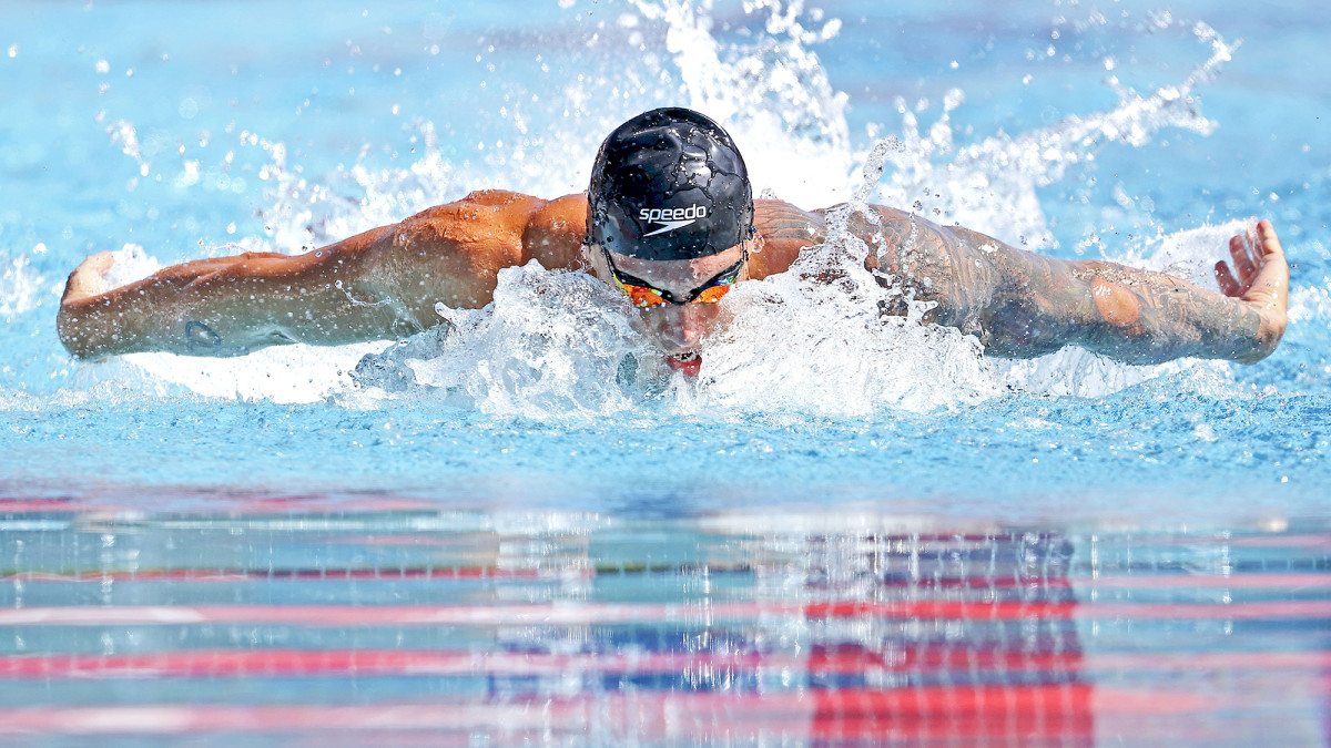 Dressel topped Phelps’s decade-old record in the 100-meter butterfly, an event he won at the TYR Pro Swim Series in April.