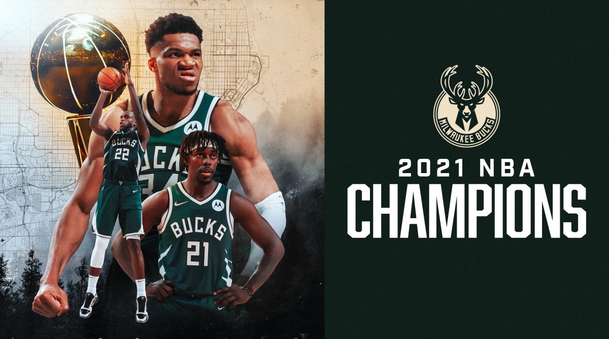 Milwaukee Bucks NBA Finals Champions 2021 Team Basketball