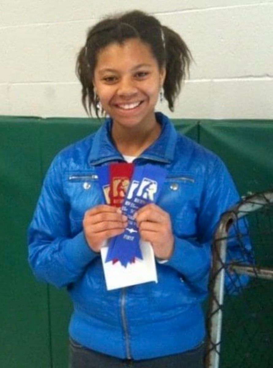 Young champion Camry Rogers