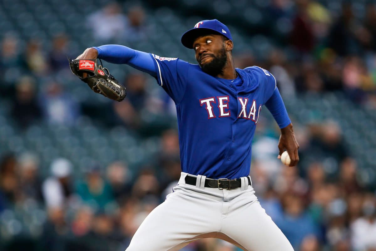 taylor hearn rangers pitcher