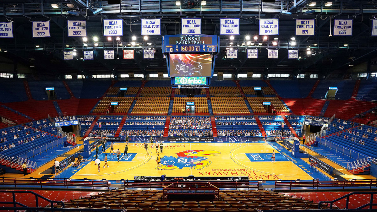 View of Allen Fieldhouse