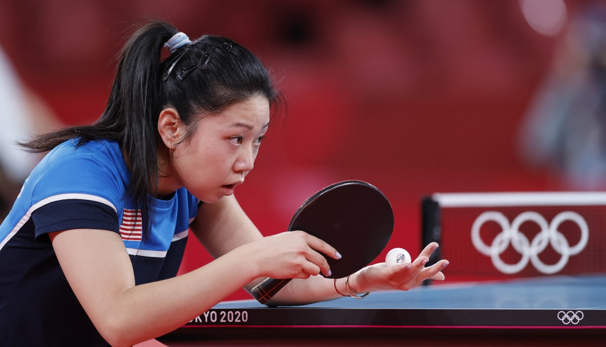 Lily Zhang. Photo by Yukihito Taguchi-USA TODAY Sports