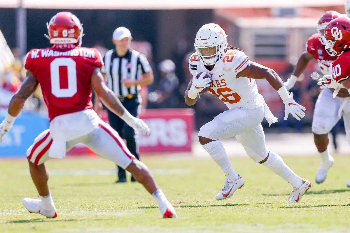 Woodi Washington Oklahoma vs Texas 2020