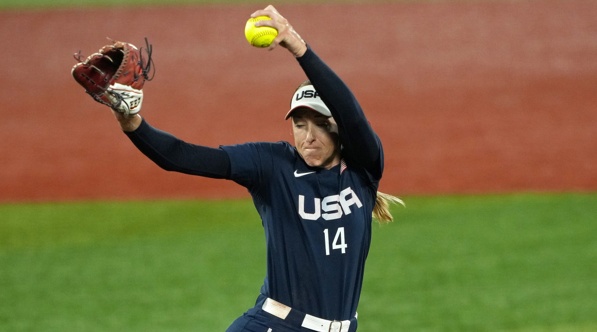 Team USA softball pitcher Monica Abbott